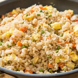 Classic Fried Rice Recipe made with Instant Rice