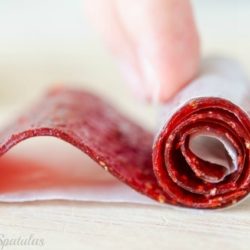 HEALTHY CANDY using a DEHYDRATOR! Strawberry Fruit Roll-Up