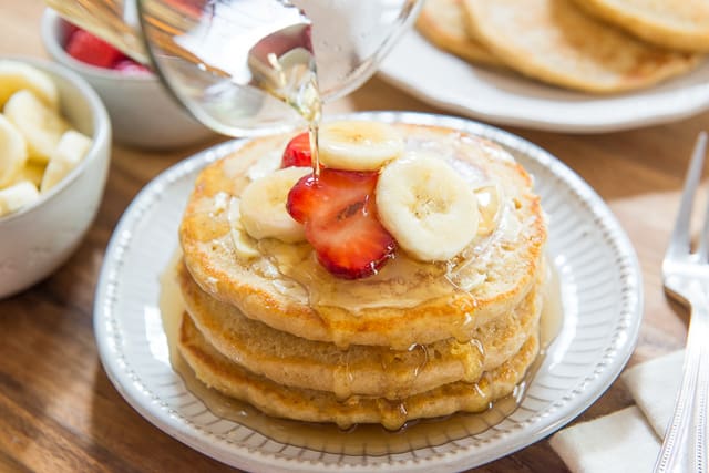 Whole Wheat Blueberry Pancakes - Sally's Baking Addiction