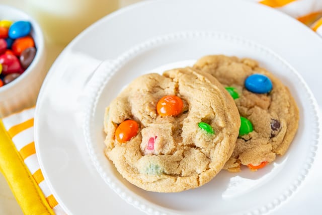 Peanut Butter M&M Cookies - Sally's Baking Addiction