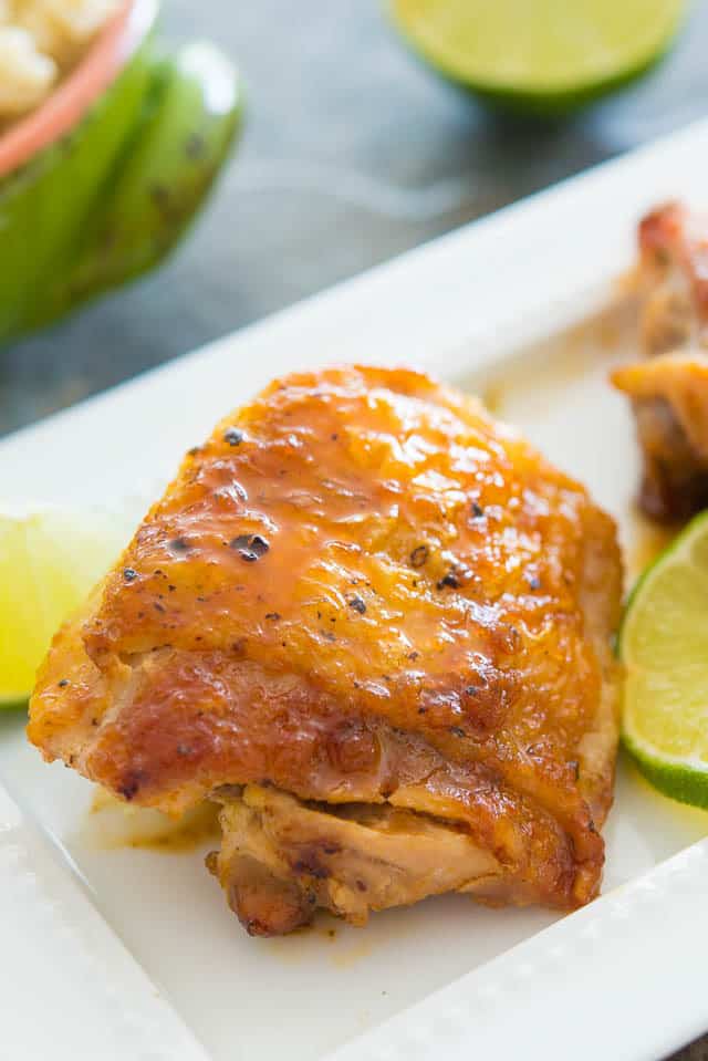Honey Lime Chicken Thighs - Quick and Easy Recipe for Dinner!