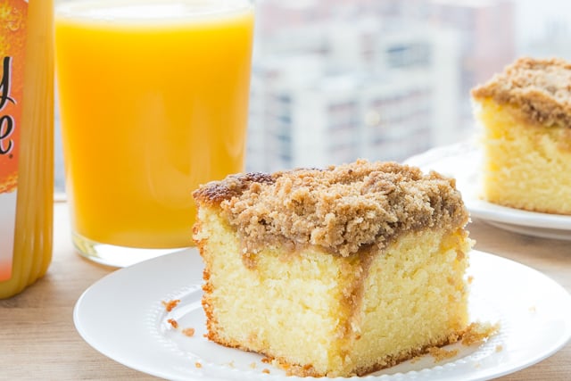 Coffee Cake (No butter, milk, or eggs!) - The Big Man's World ®
