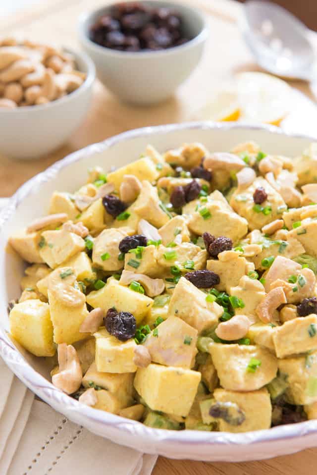 The BEST Curry Chicken Salad - Easy Family Recipes