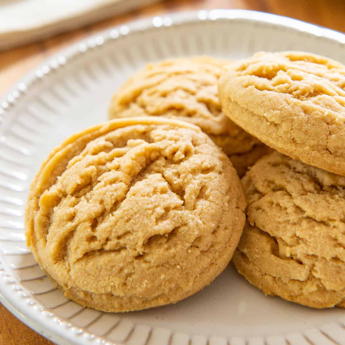 The BEST Soft and Chewy Peanut Butter Cookies - Sprinkle Some Sugar