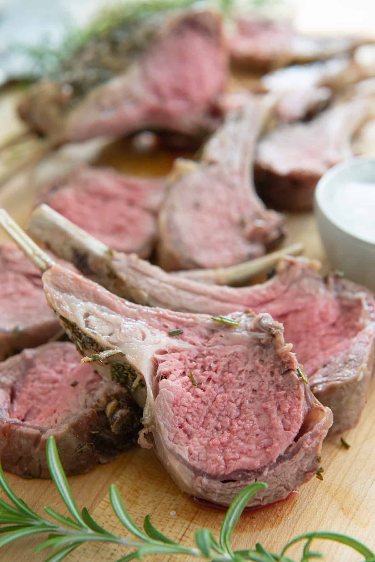 cooked lamb